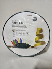GE Color Choice 300 Ct 62.2-ft Multiffunction White/Multicolor LED String Lights