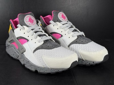 Nike Air Huarache Run SE PINK BLAST PURE PLATINUM GOLD ACG SIZE 12 OG Supreme