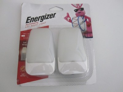 Energizer Automatic LED Nightlights Light Sensing NEW SEALED
