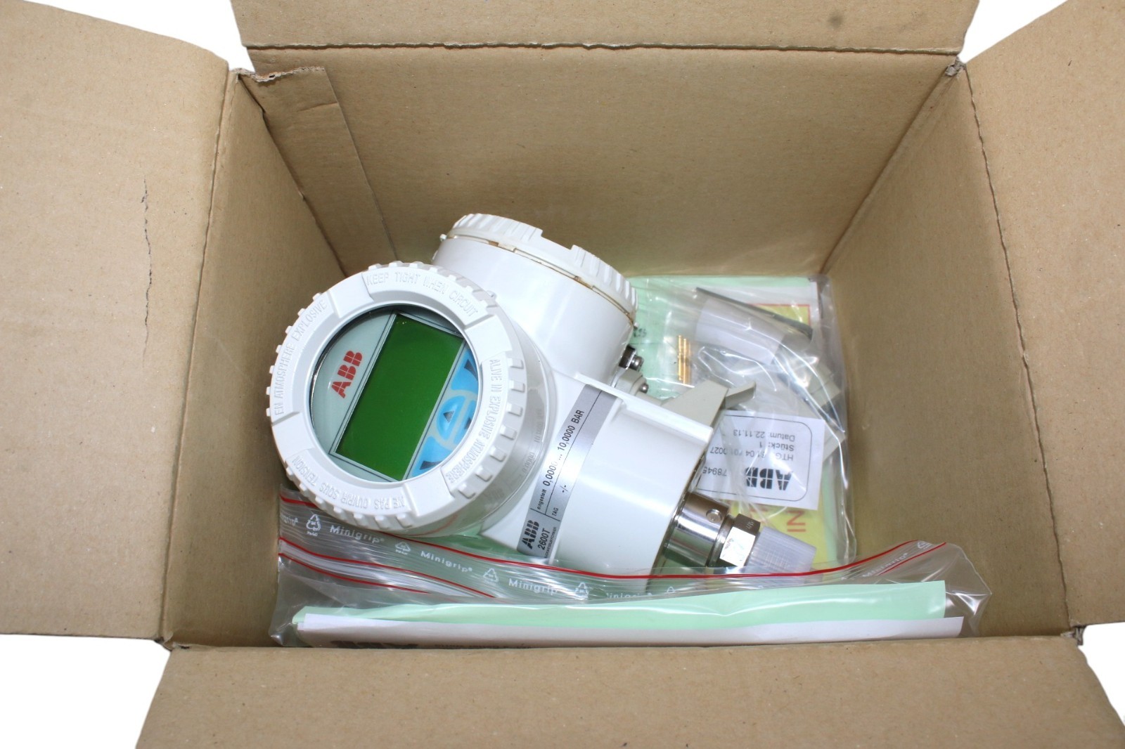 ABB 266GST DKPNK1 L1M1T1U3 PRESSURE TRANSMITTER (-1…10 bar)