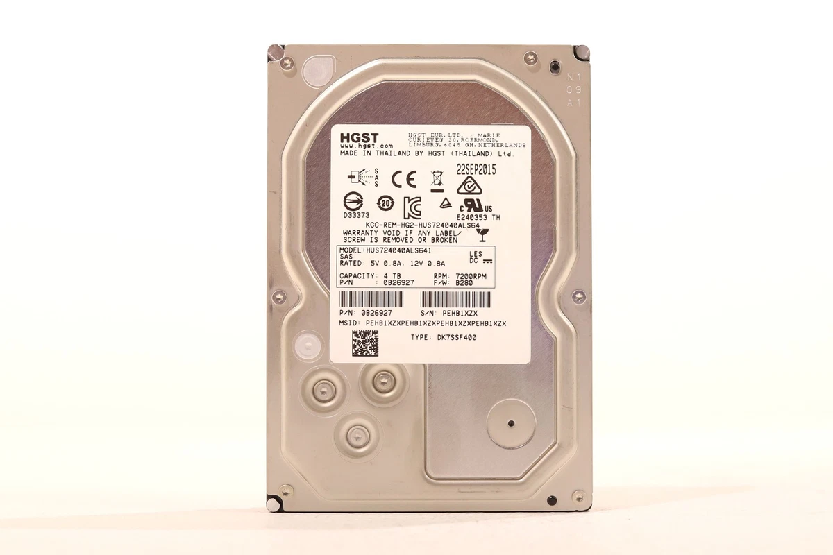 HGST 4TB Computer Internal Hard Disk Drives for sale | eBay