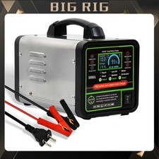 Heavy Duty Car Battery Charger 12v24v Smart Automatic Intelligent Pulse Repair