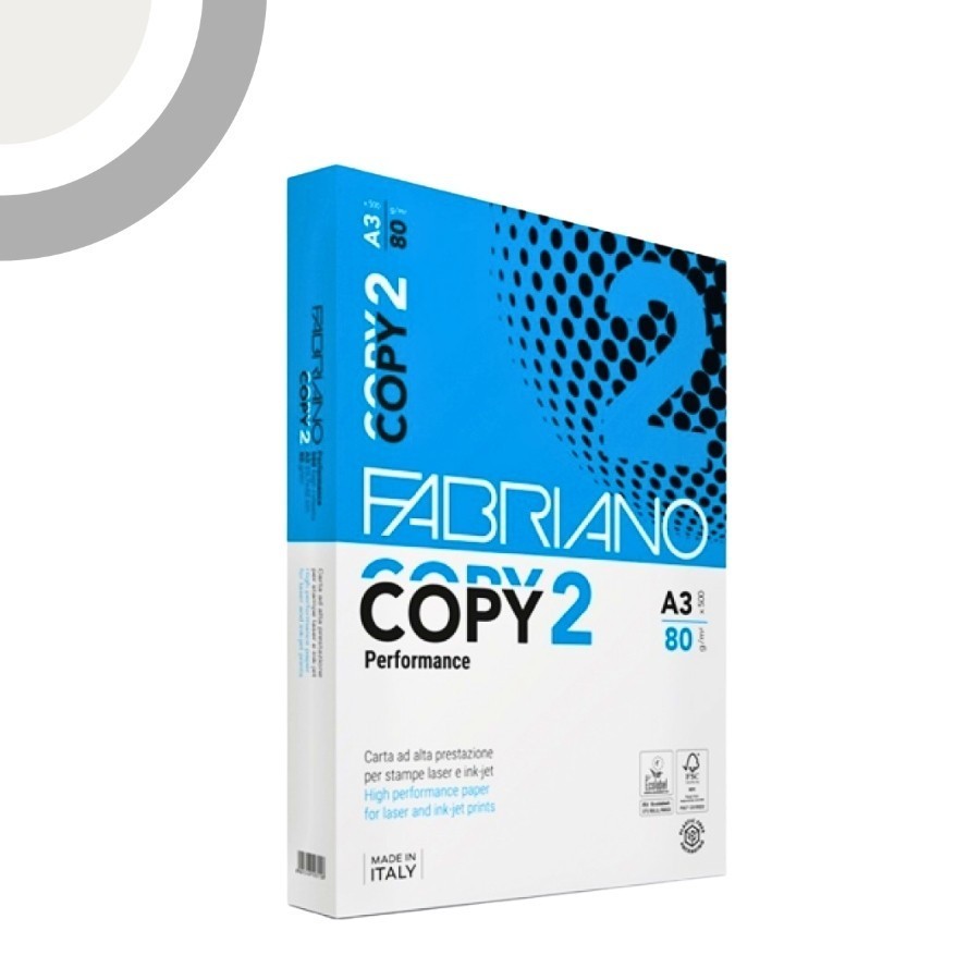 Fabriano – Risma Carta A4 Fabriano Copy 2 80gr 500fg