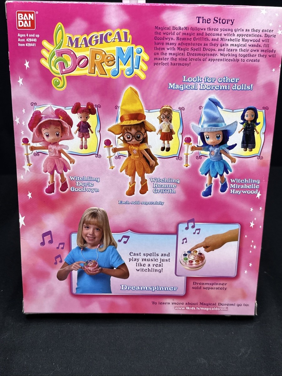 BANDAI Magical DoReMi Doll Witchling Dorie Goodwyn With DVD | eBay