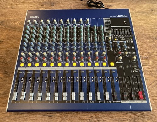 Yamaha MG16/6FX, Fully Working 16 Channel Analog Console Studio Mixer Digital FX - Picture 2 of 15