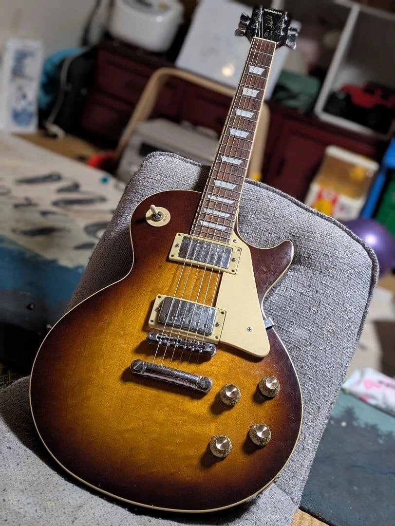 YAMAHA SL500 Les Paul Studio Lord ジャンク YAMAHA SL500 Studio Lord Les Paul Электрогитара, Made in japan