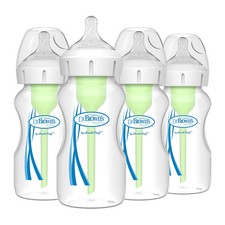 Dr. Brown s Natural Flow Anti-Colic Options Wide-Neck Baby Bottles 9 oz/270