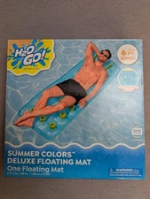 2 x  Pack H2OGO Deluxe Floating Mat 6ft 2in X 28 in