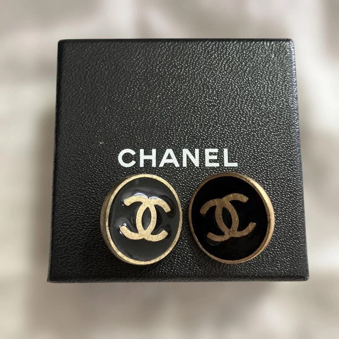 CHANEL Enamel Fashion Earrings for sale | eBay