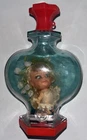 Liddle Kiddles Kologne "Lily Of The Valley" Plastic Bottle & Doll Mattel 1967