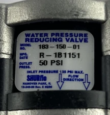 Lot of 2 SHURFLO 183-150-01 Water Pressure Reducing Valve 50 PSI 3/8" thumbnail 5
