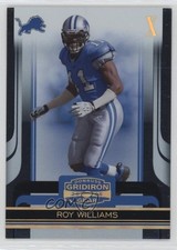 2006 Donruss Gridiron Gear Gold X's 60/100 Roy Williams #37 9hx