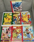 2008 Alpes Pokemon Primary Notebooks Unused Made In Venezuela Lot of 7 Vintage