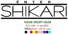 Enter Shikari Music rock Decal Sticker JDM Funny Vinyl Car Truck Window 7"