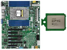 Amd Epyc 7502p+supermicro H11ssl-i +4x32g Ddr4 3200=128g Combination
