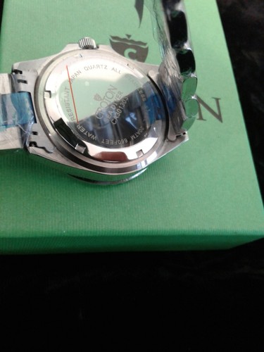 New Croton Sea Diver (Racing Green Dial / Racing Green Bezel) MSRP $300 NIOB - Picture 5 of 10