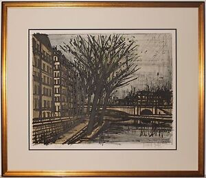 Listed French Artist Bernard Buffet Original Signed Color ...