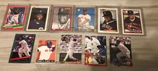Mo Vaughn Card Lot Of 11 Rookies Insert Base  Boston Red Sox MLB Baseball ⚾️
