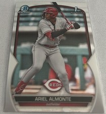 2023 Bowman Chrome Baseball Prospects Ariel Almonte Cincinnati Reds 1st Bowman