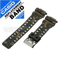 Casio Watch Band for G-Shock GA-100CM-5A GD-120CM-5 GA-110 Camouflage Camo Strap