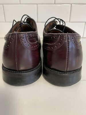 Allen Edmonds Lexington Burgundy Oxblood Cap Toe Oxford  display picture 3