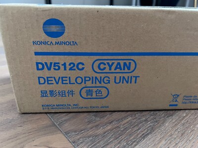 Konica Minolta DV512C DEVELOPER UNIT Original A2XN-0KD CYAN NEW