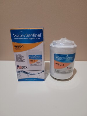 WaterSentinel WSG-1 Made In USA Refrigerator Replacement Filter Fits Ge Mwf Filters
