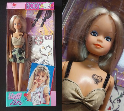 OVP Steffi Love Simba Vintage Body Art Tattoo Puppe Doll Barbie Petra Clone 90er
