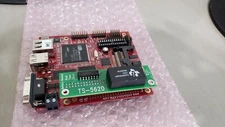 TS-7200 CIRCUIT BOARD w/ TS-5620 Clock - NEW Embedded-200MHz Arm9™ core with MMU