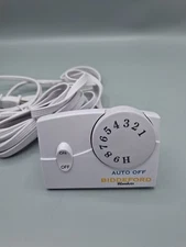 Biddeford TC11BA Electric Heating Blanket 4-Prong Controller White Heat Control