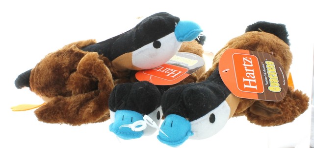 Plush Duck Squeaker Dog Toys Hartz Quackers Lot of 3 for sale online