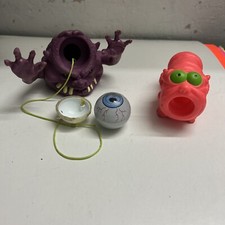 Mini Shooter & Big Eye The Real Ghostbusters 1986 Kenner Vintage Action Figure
