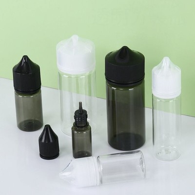 Plastic  PET Squeezable Container 10/30/50/100ml Plastic Empty Bottle