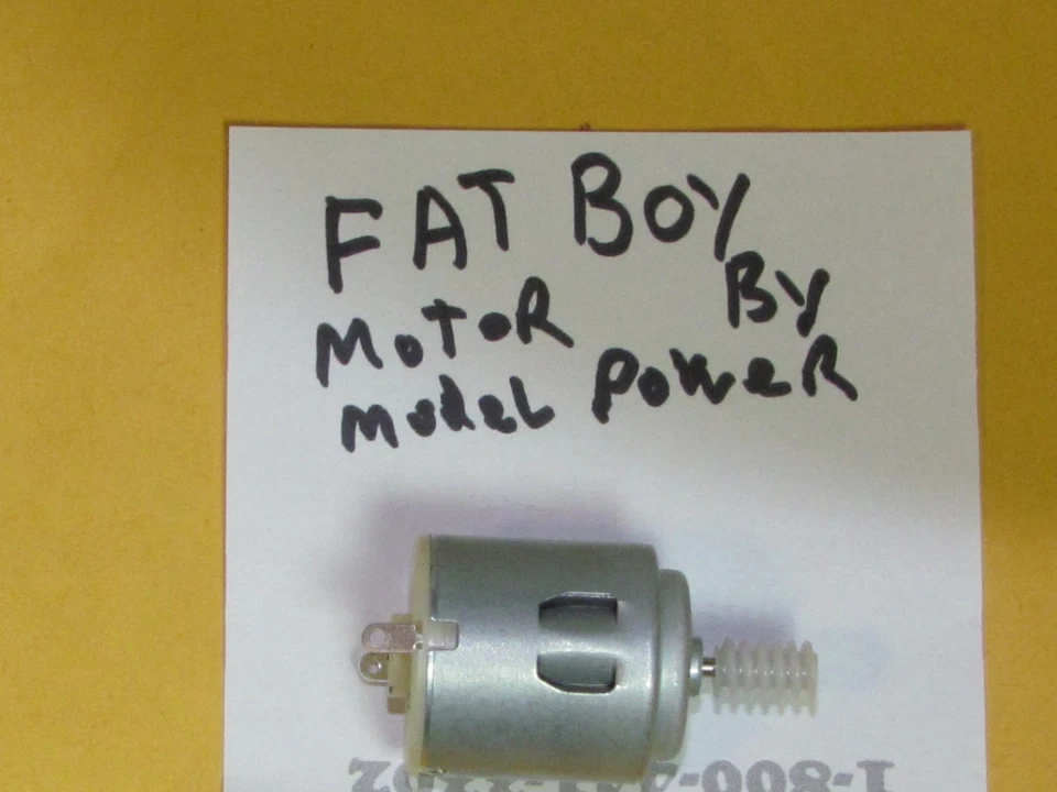 MOTOR FOR MODEL POWER FAT BOY, USED BY BRANDS LIKE PERFECTA, LIFE-LIKE, IHC. NEW - Image 2 of 4