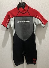 Sea Doo Wetsuit Ultra 4 Way Flex Stretch Material Size Youth 14 Brand New w/tags