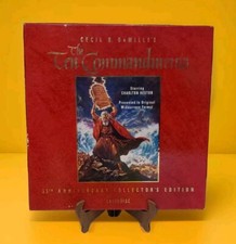 The Ten Commandments Laserdisc Widescreen 35th Anniversary Collector's Edition