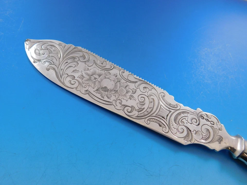 Dolphin от Albert Coles ломтик чистого мороженого зазубренные фрукты на лезвии BC - Изображение 4 из 4