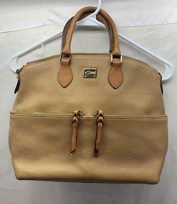 DooneyAndBourke Dillen Dbl Pocket  Satchel Bag Style #: 4P224 SD Key Holder Read
