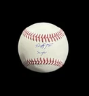 EDWIN DIAZ SIGNED AUTO MLB BASEBALL NEW YORK METS W/INSCRIPTION & JSA CERT
