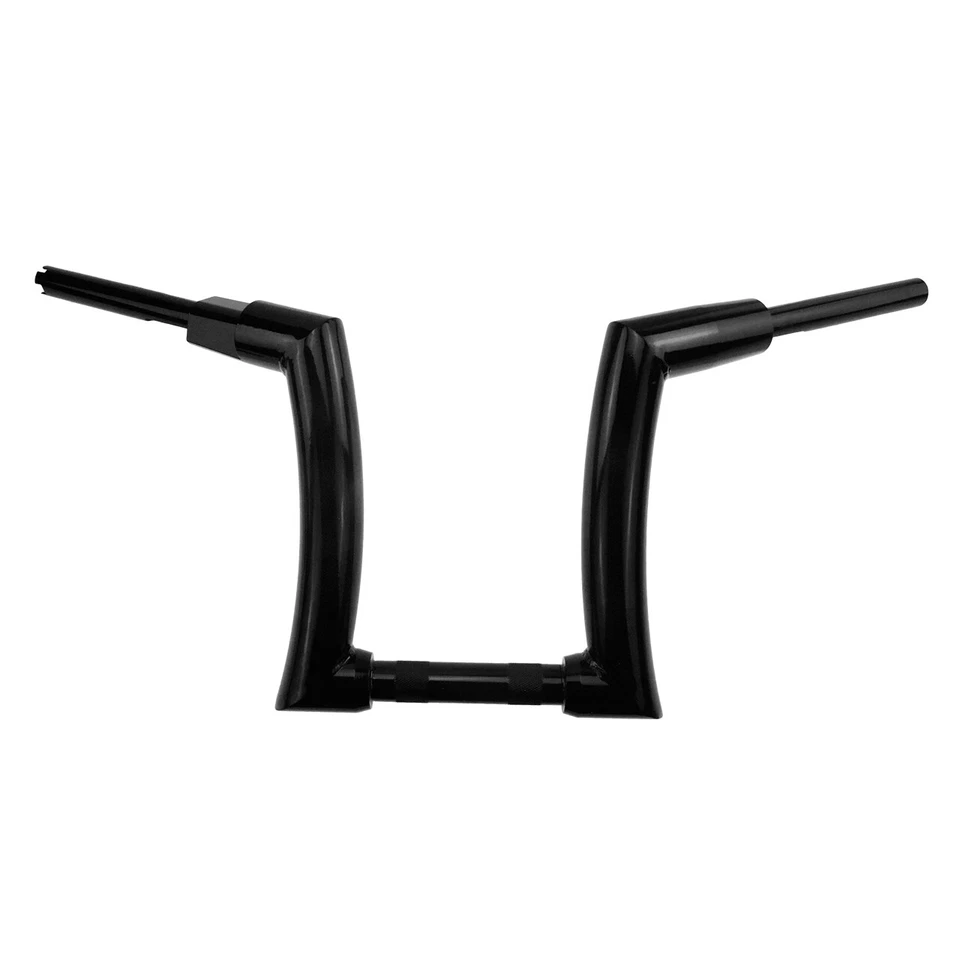 12" Schwarz 32mm Riser Ape Hanger Lenker For Harley Street Electra Glide 00-2013 - Bild 4 von 4