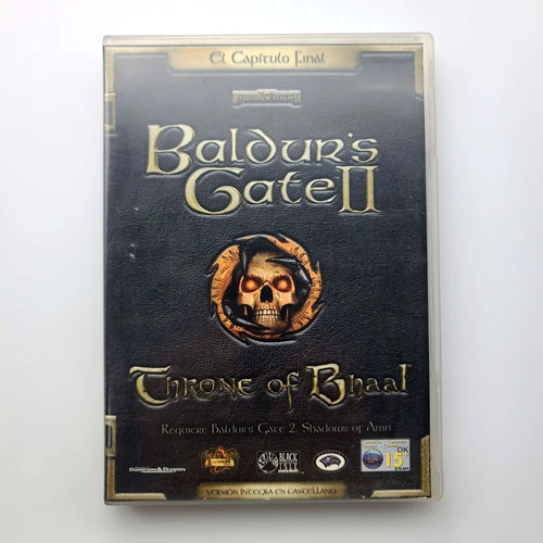 (Big Box) (Not USA Version, Read) Baldur's Gate II Shadows Of Amn - PC 2