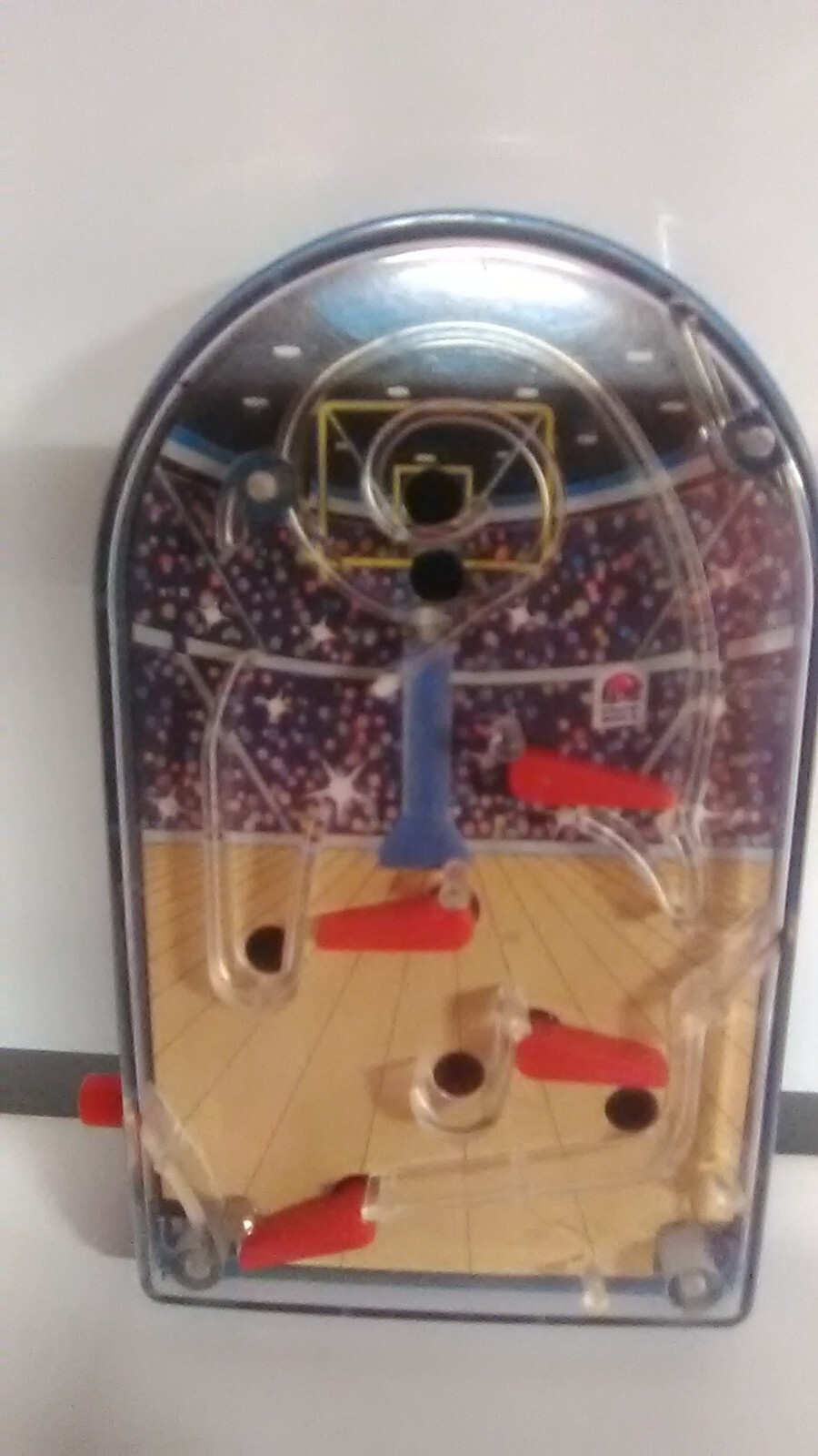 Vintage~Taco Bell 1998~Kids Meal Toy~Final 4~Basketball Pinball Game~RARE/+1Ship