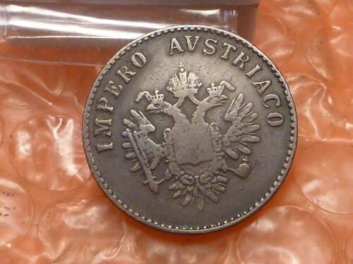 1852 M Italian States 5 Centesimi Coin #2 - Picture 1 of 2