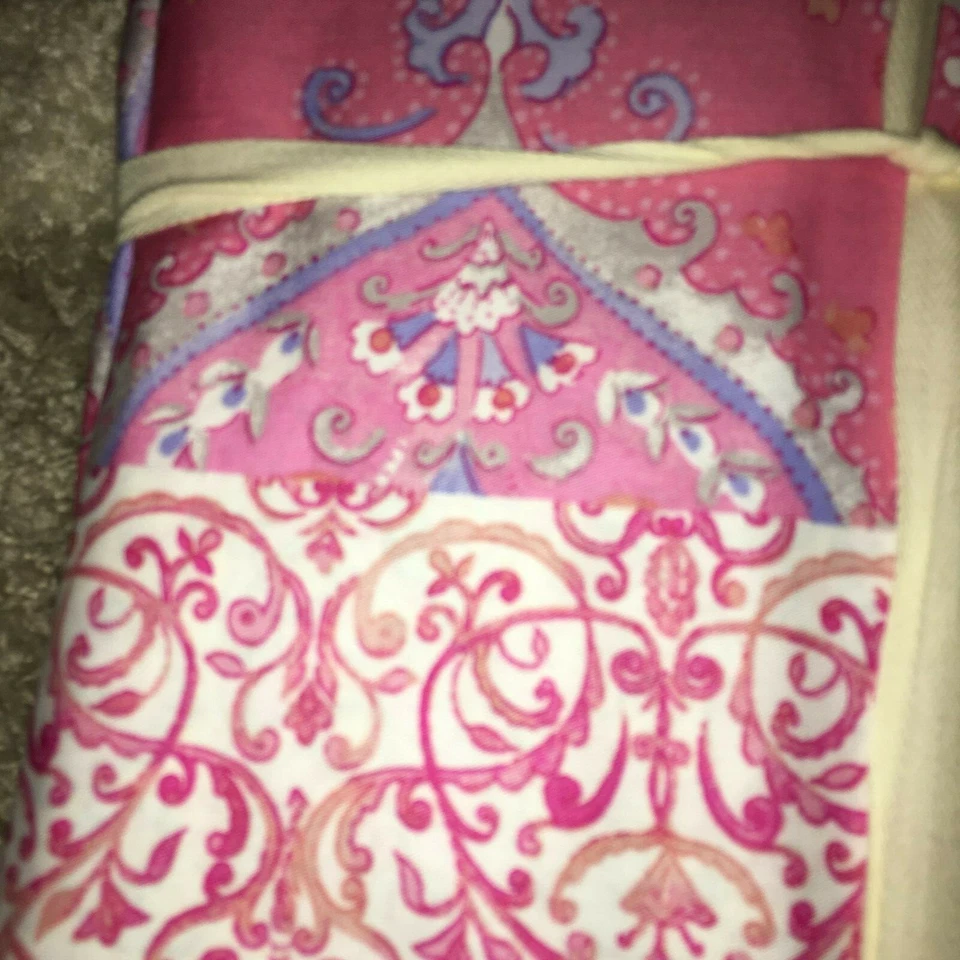 DEVA HOME QUILT COVER Beautiful Pink Floral Pattern 150cm x 210cm Foto 4 de 4