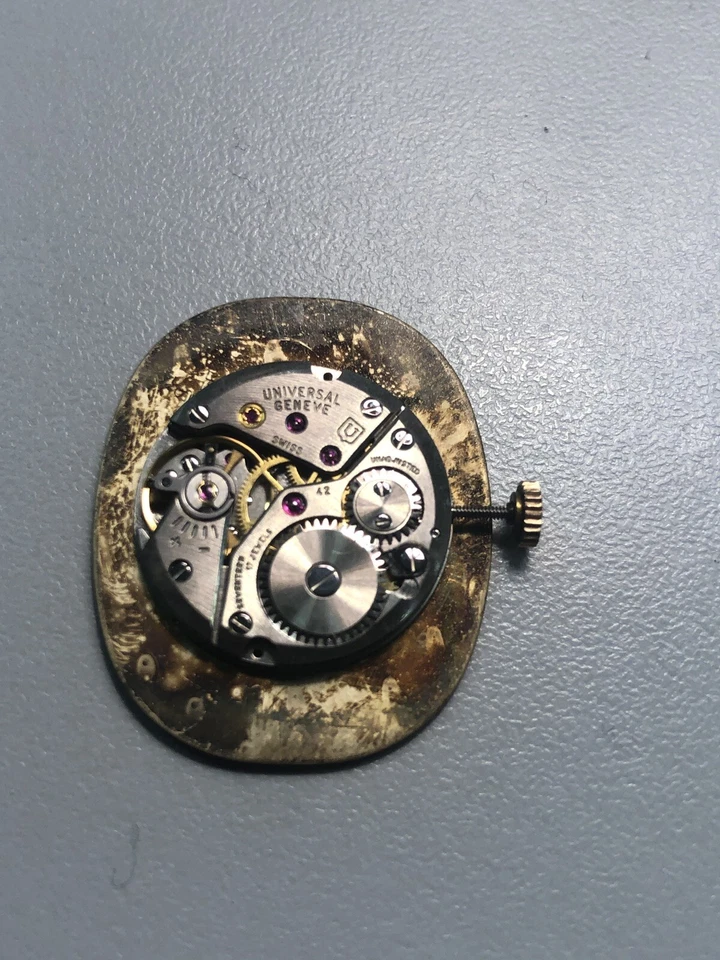 Universal Geneve Watch Movement 2pcs - Image 4 of 4