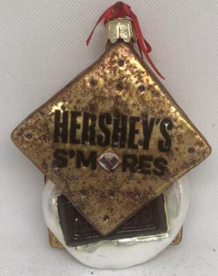 Kurt Adler 5-Inch Hershey's Glass S'Mores Ornament