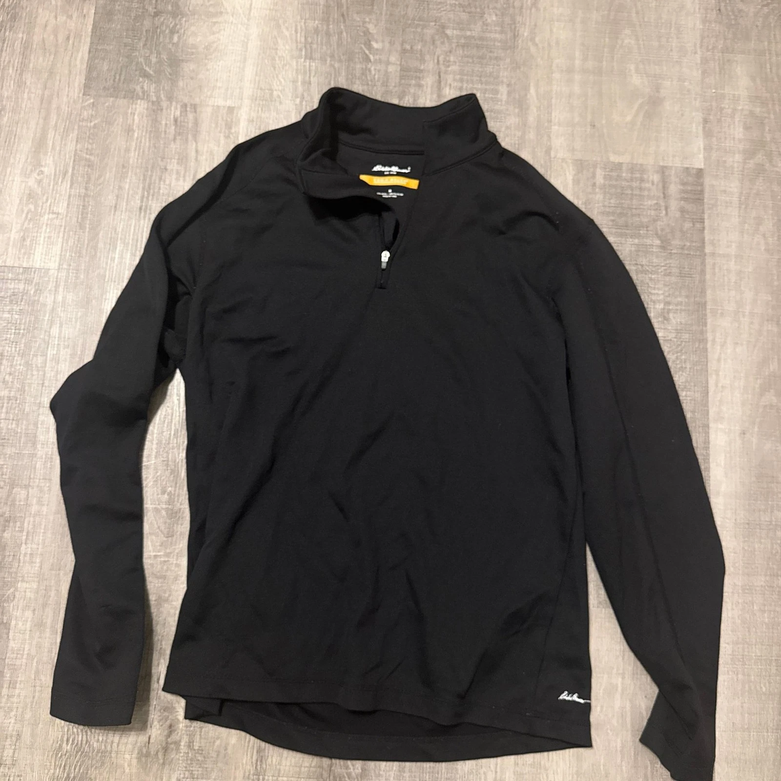 Eddie Bauer Men's Performance Systems Merino Wool Blend 1/4 Zip Baselayer Top
