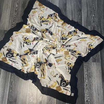 Women Gianfranco Ferre Scarf Navy One size - Bild 1 von 4