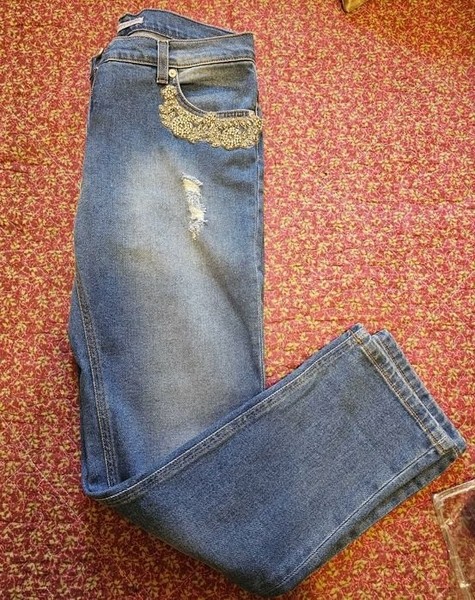 Men Ermanno Scervino Jeans Blue Denim 30