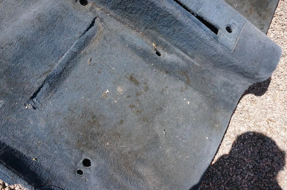 OEM BMW E30 Sedan Blue Cabin Floor Carpet Panel 84-91 318i 325e 325i 325ix - Изображение 4 из 4